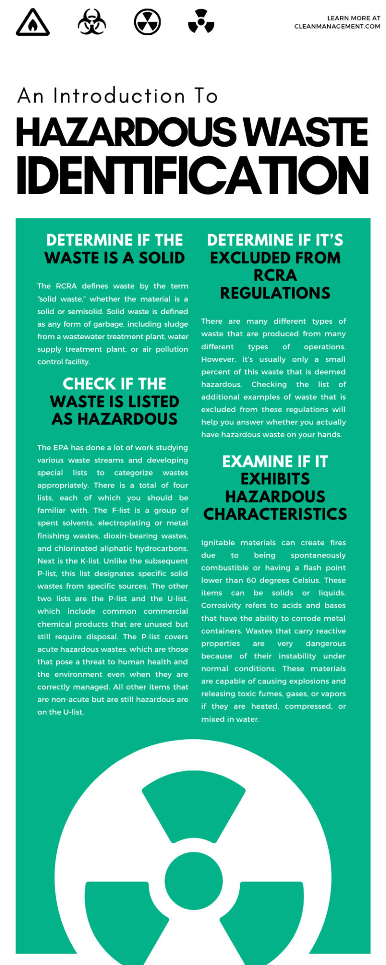 An Introduction To Hazardous Waste Identification