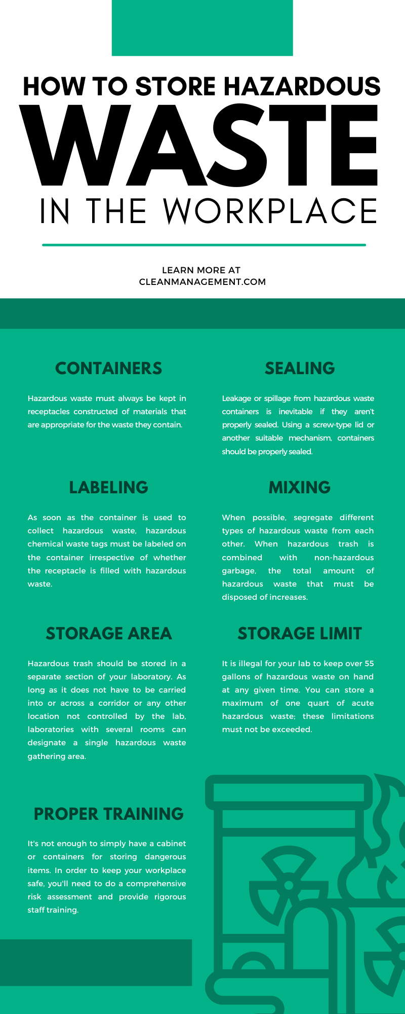 How To Store Hazardous Waste in the Workplace