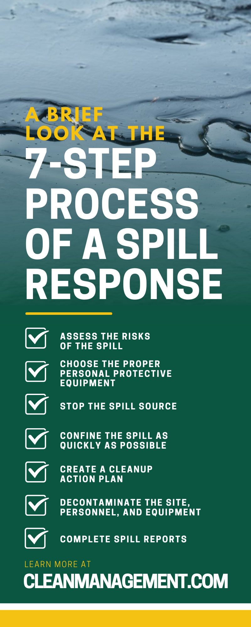 A Brief Look at the 7-Step Process of a Spill Response