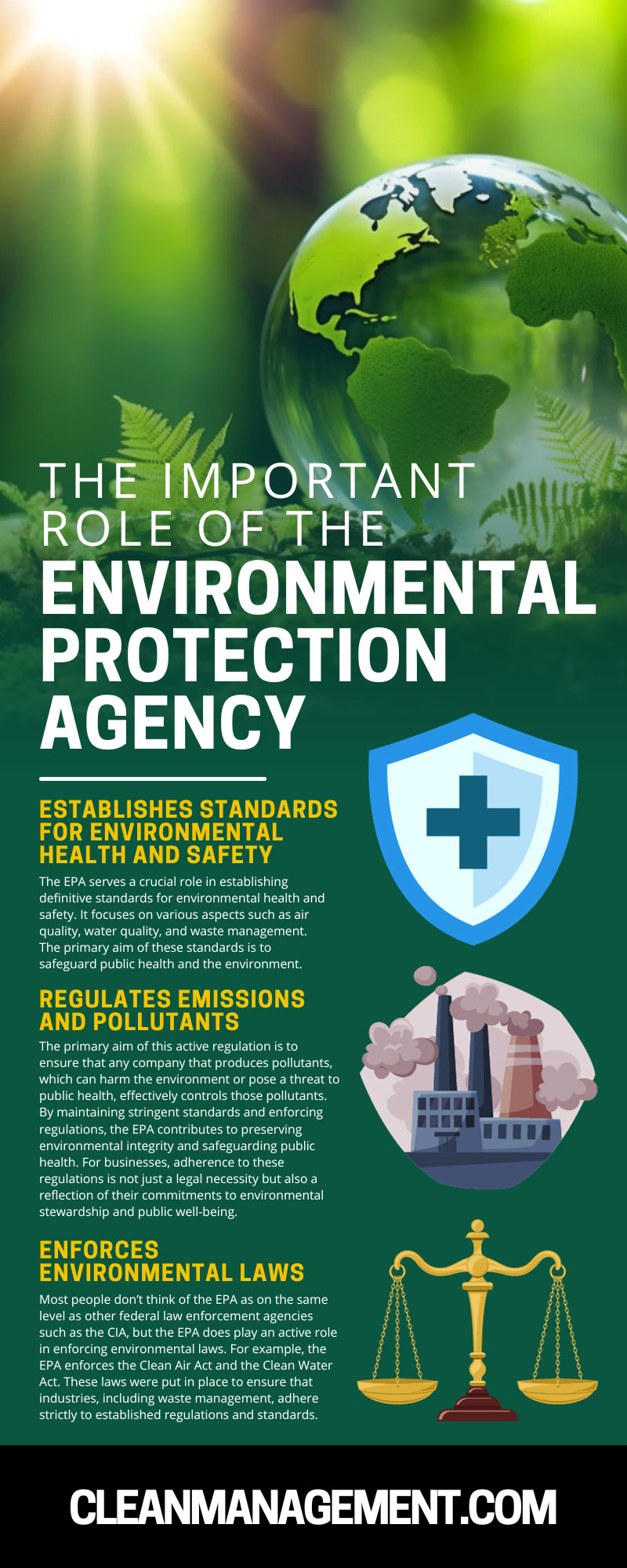 The Important Role of the Environmental Protection Agency 