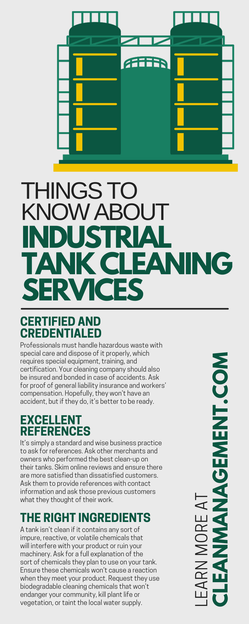 7 Things To Know About Industrial Tank Cleaning Services