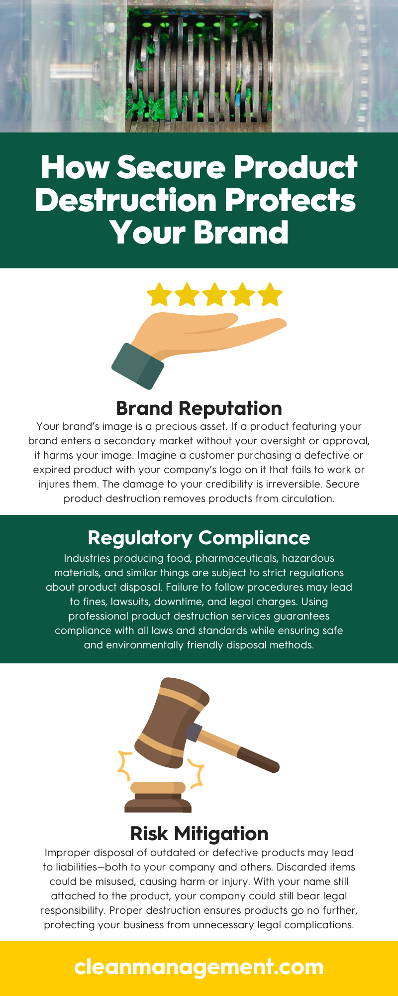 How Secure Product Destruction Protects Your Brand